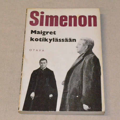 Georges Simenon Maigret kotikylässään